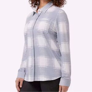 32 Degrees Ladies' Cozy Knit Button-Up Shirt VARIATION| Size:Small